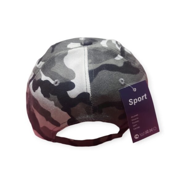 Gorra Unisex Clásica de Lona con Visera Curva - correa ajustable - Image 4