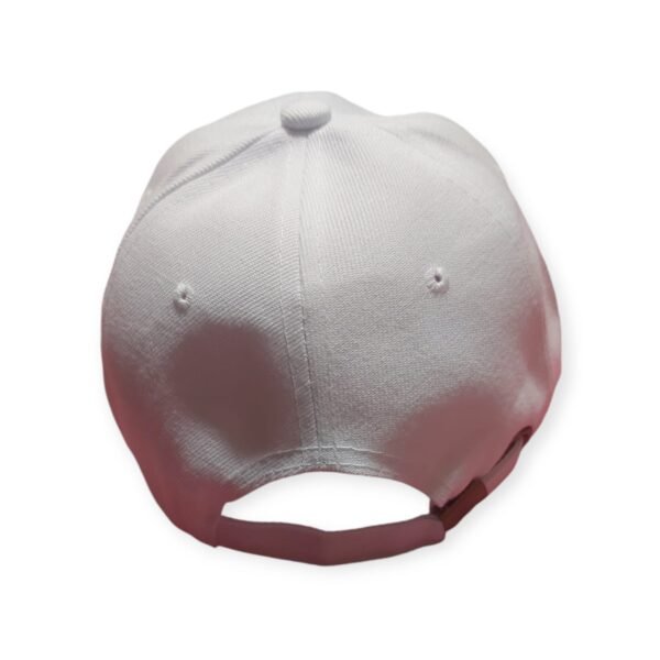 gorra lona blaco