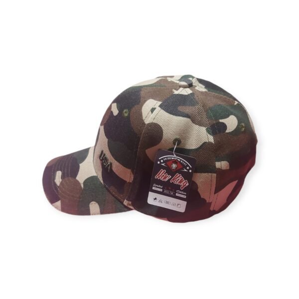 Gorra Unisex Clásica de Lona con Visera Curva - correa ajustable - Image 4